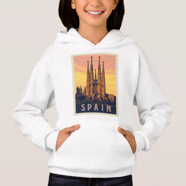 Spanien | Familia Sagrada T Shirt (Framsida)