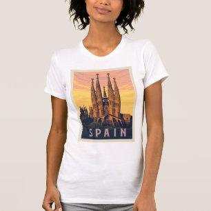 Spanien   Familia Sagrada T Shirt