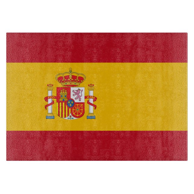 Spanien flagga (Framsidan)