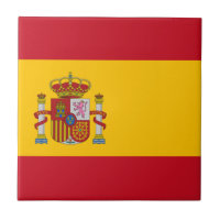 Spanien flagga - Bandera de Espana