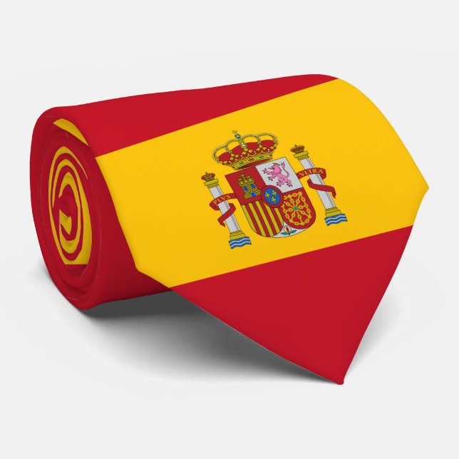 Spanien flagga - Bandera de Espana Slips (Rullad)