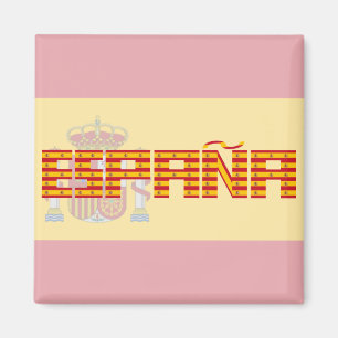 Spanien - flagga/España - Bandera Magnet