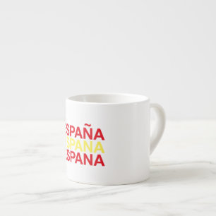 SPANIEN Flagga Espressomugg