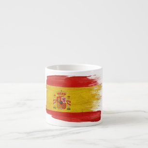 Spanien flagga espressomugg