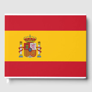 Spanien Flagga Gästböcker