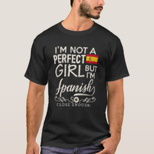 Spanien Flagga Girl Spain Pride Souvenir Women T Shirt