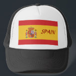 Spanien Flagga Hat Keps<br><div class="desc">Spanien Flagga Hat</div>