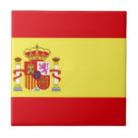 Spanien Flagga Kakelplatta<br><div class="desc">Flagga Spanien</div>