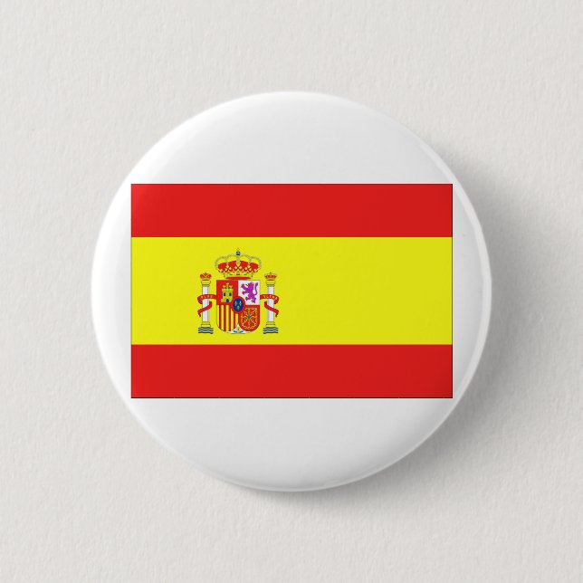 Spanien Flagga Knapp (Framsida)