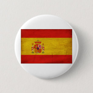 Spanien flagga knapp