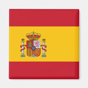 Spanien Flagga Magnet
