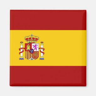Spanien flagga magnet