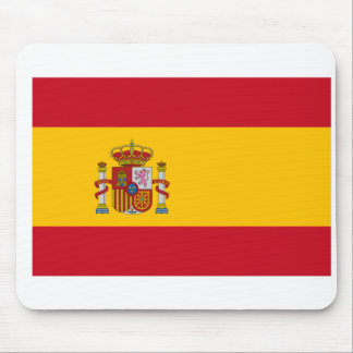 Spanien Flagga Musmatta