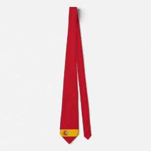 Spanien flagga Neck Tie Slips