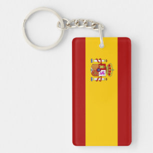 Spanien, flagga, nyckelkedja