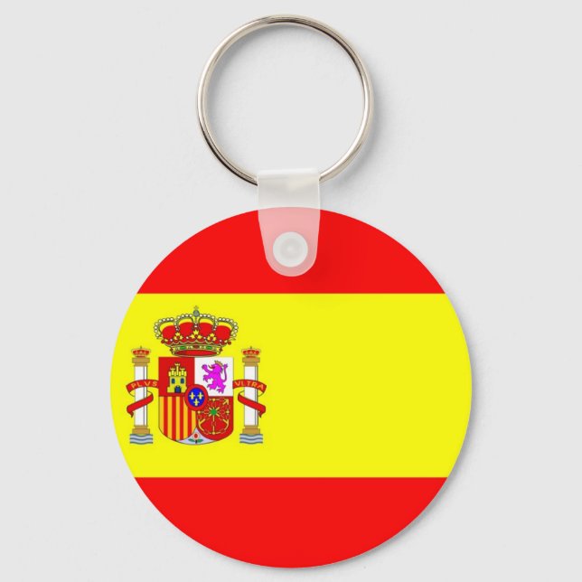 Spanien flagga nyckelring (Framsida)