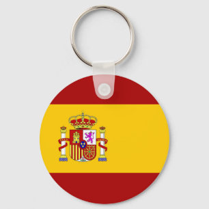 Spanien flagga nyckelring