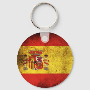 Spanien flagga nyckelring
