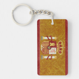 Spanien Flagga Nyckelring Souvenir