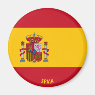 Spanien Flagga Patriotic Magnet