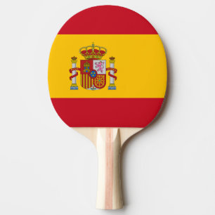 Spanien Flagga Pingisracket