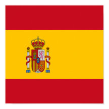 Spanien Flagga Spanska Land Pride Home Ethnicity