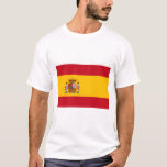 Spanien Flagga T Shirt<br><div class="desc">Reino de España - Billigten av Flagga i Spanien,  kvalitetsprodukter för bra kan användas som gåvor till familj och vänner.</div>