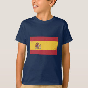 Spanien Flagga T Shirt