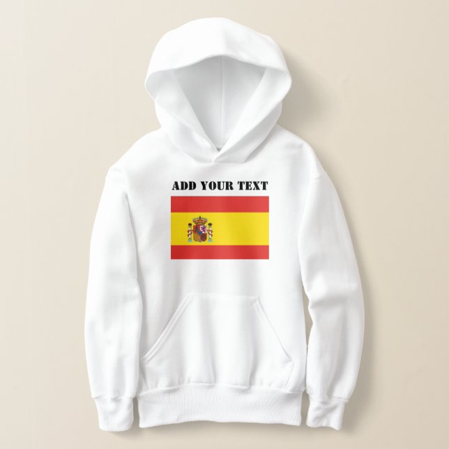Spanien Flagga Vm 2022 Fotbollsskåp T Shirt (Laydown)