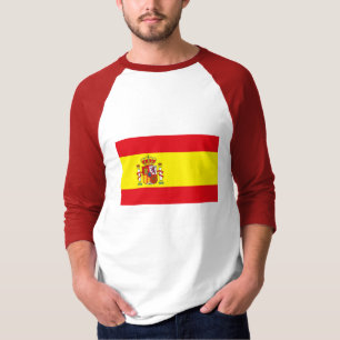 Spanien flaggaT-tröja T Shirt