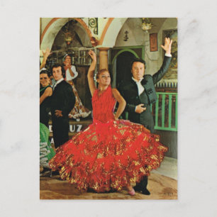 Spanien, Flamenco Dancers Vykort