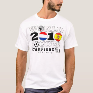Spanien för finaler för vm 2010 nederländsk t shirt