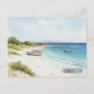 Spanien Formentera Travel Vykort