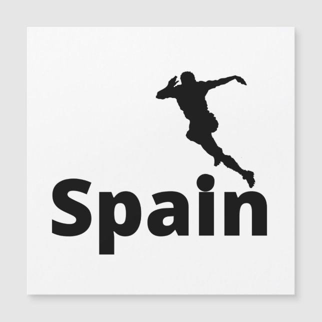 Spanien - fotboll (Framsida)