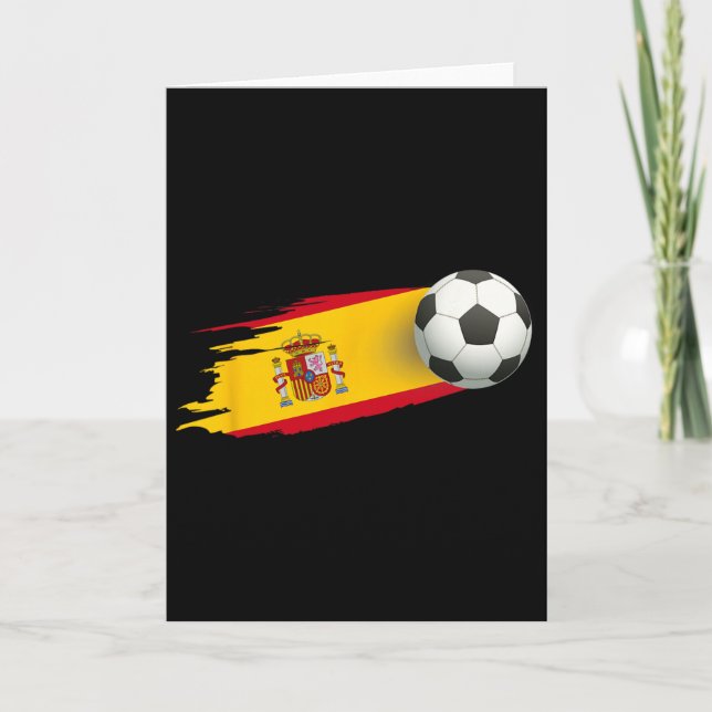 Spanien Fotboll Byll Spanien Flagga Jersey - Spans Kort (Framsida)