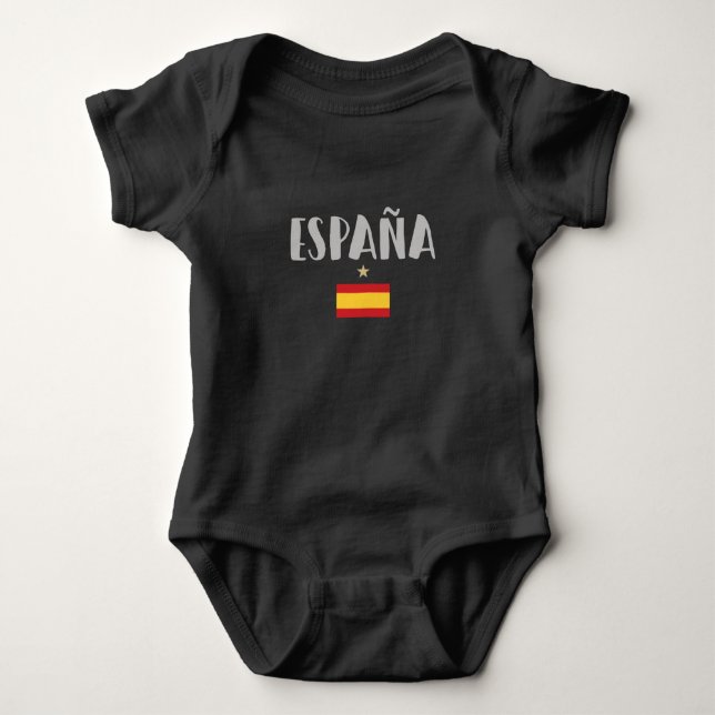 Spanien Fotboll Fläkt Shirt Flagga T (Framsida)