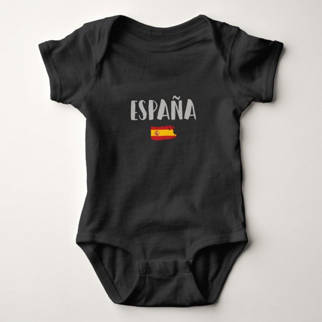 Spanien Fotboll Fläkt Shirt Flagga T (Framsida)