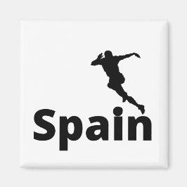 Spanien - fotboll magnet