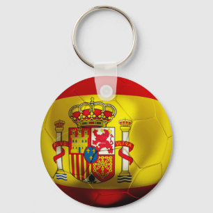 Spanien fotboll nyckelring