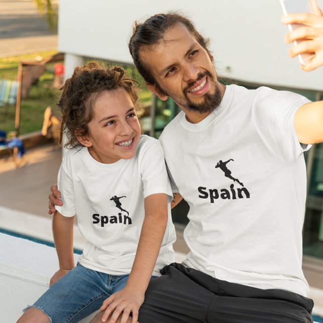 Spanien - fotboll t shirt (Skapare uppladdad)