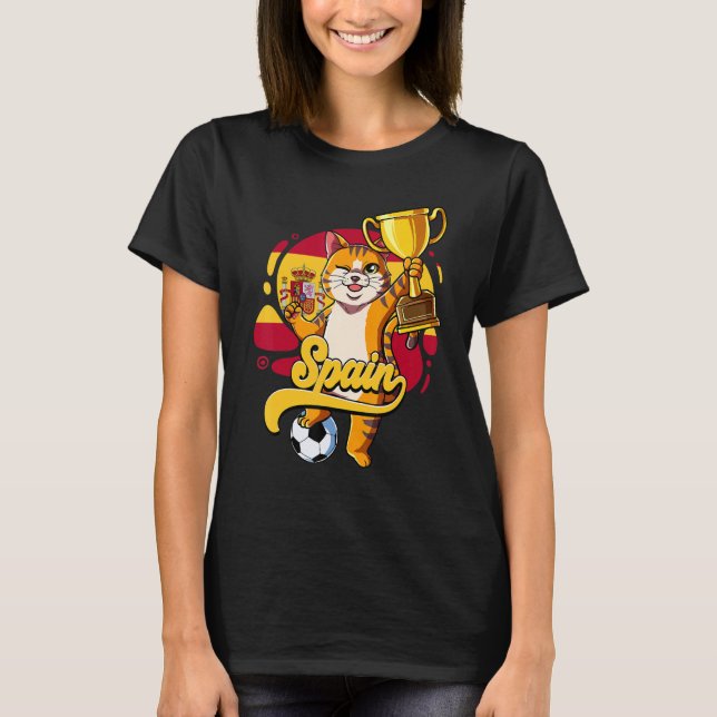 Spanien - fotboll t shirt (Framsida)