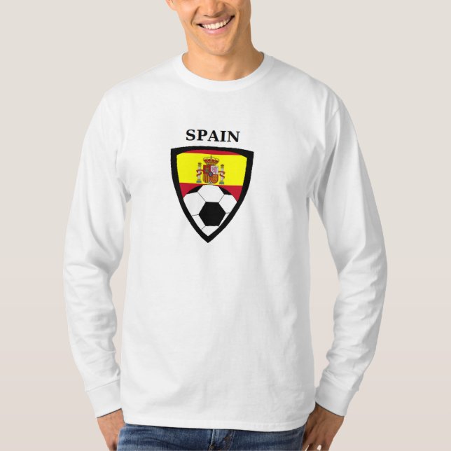 Spanien fotboll tee shirt (Framsida)