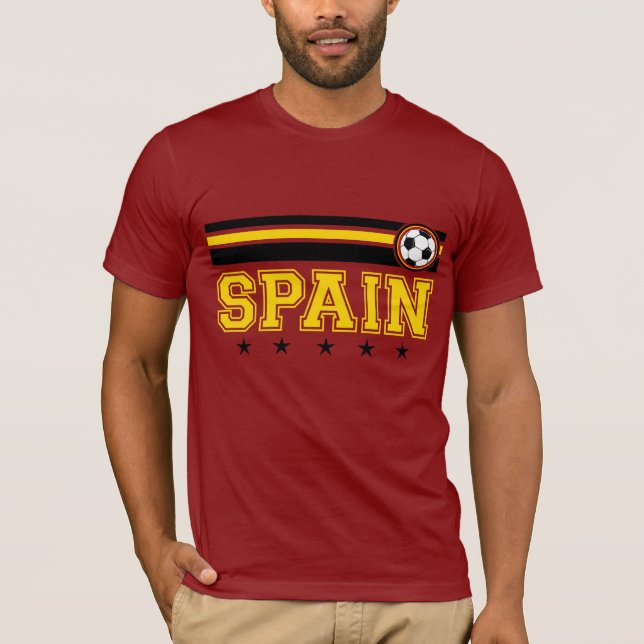 Spanien fotboll tee shirt (Framsida)