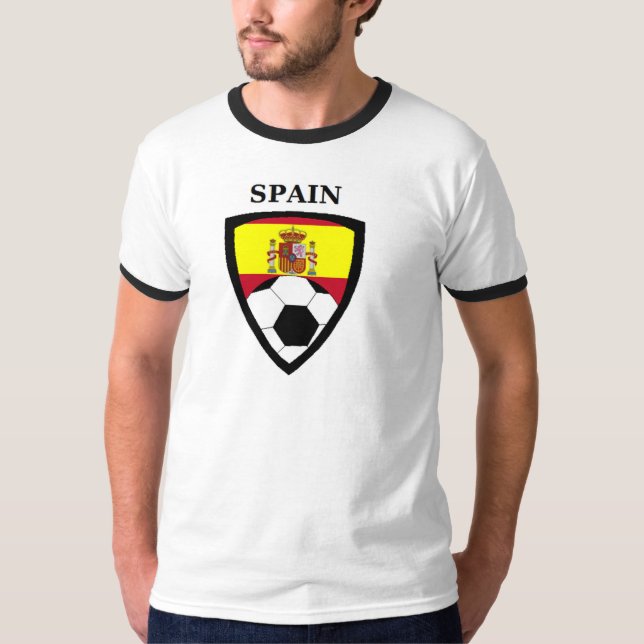 Spanien fotboll tröja (Framsida)