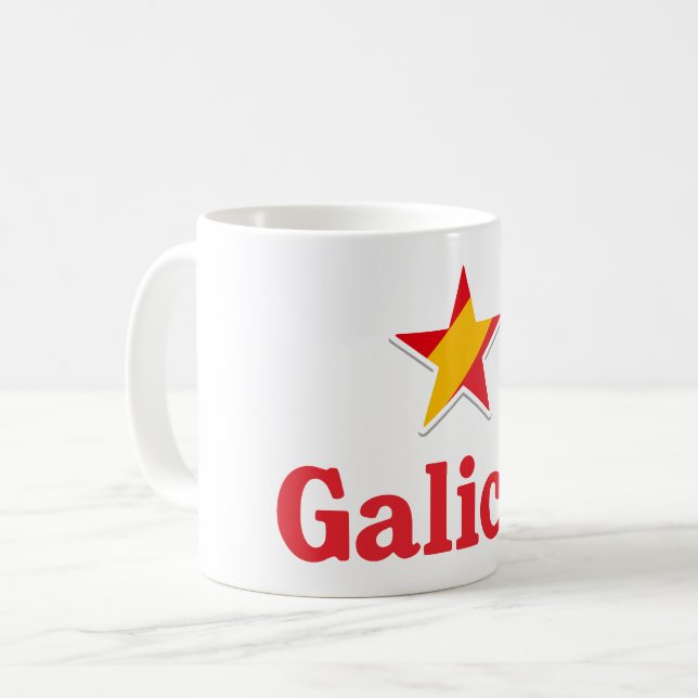Spanien - Galicien Kaffemugg (Framsida vänster)