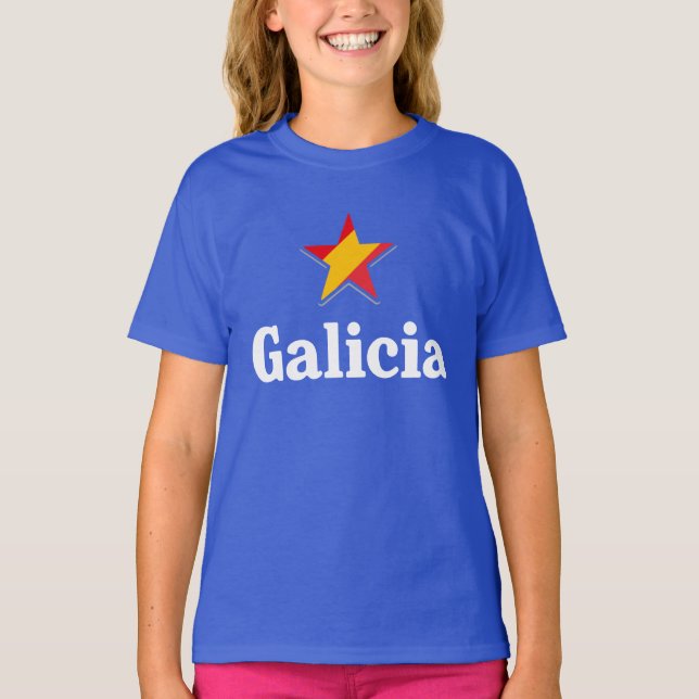 Spanien - Galicien T Shirt (Framsida)