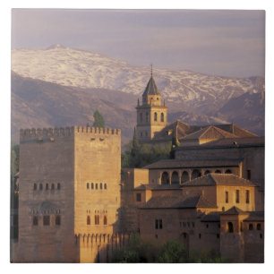 Spanien, Granada, Andalusien Alhambra, 2 Kakelplatta