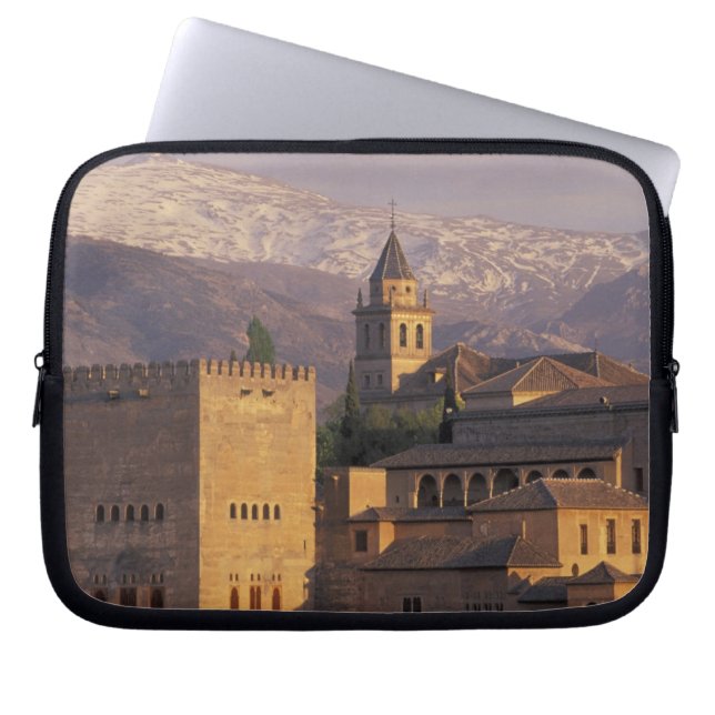 Spanien, Granada, Andalusien, Alhambra, 2 Laptop Sleeve (Framsidan)
