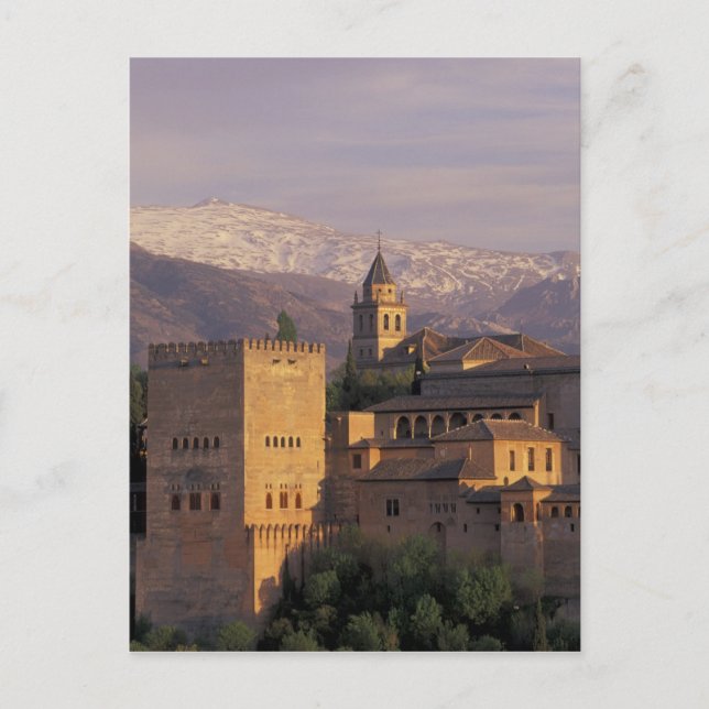 Spanien, Granada, Andalusien Alhambra, 2 Vykort (Framsida)