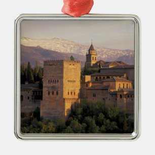 Spanien, Granada, Andalusien Alhambra, Julgransprydnad Metall